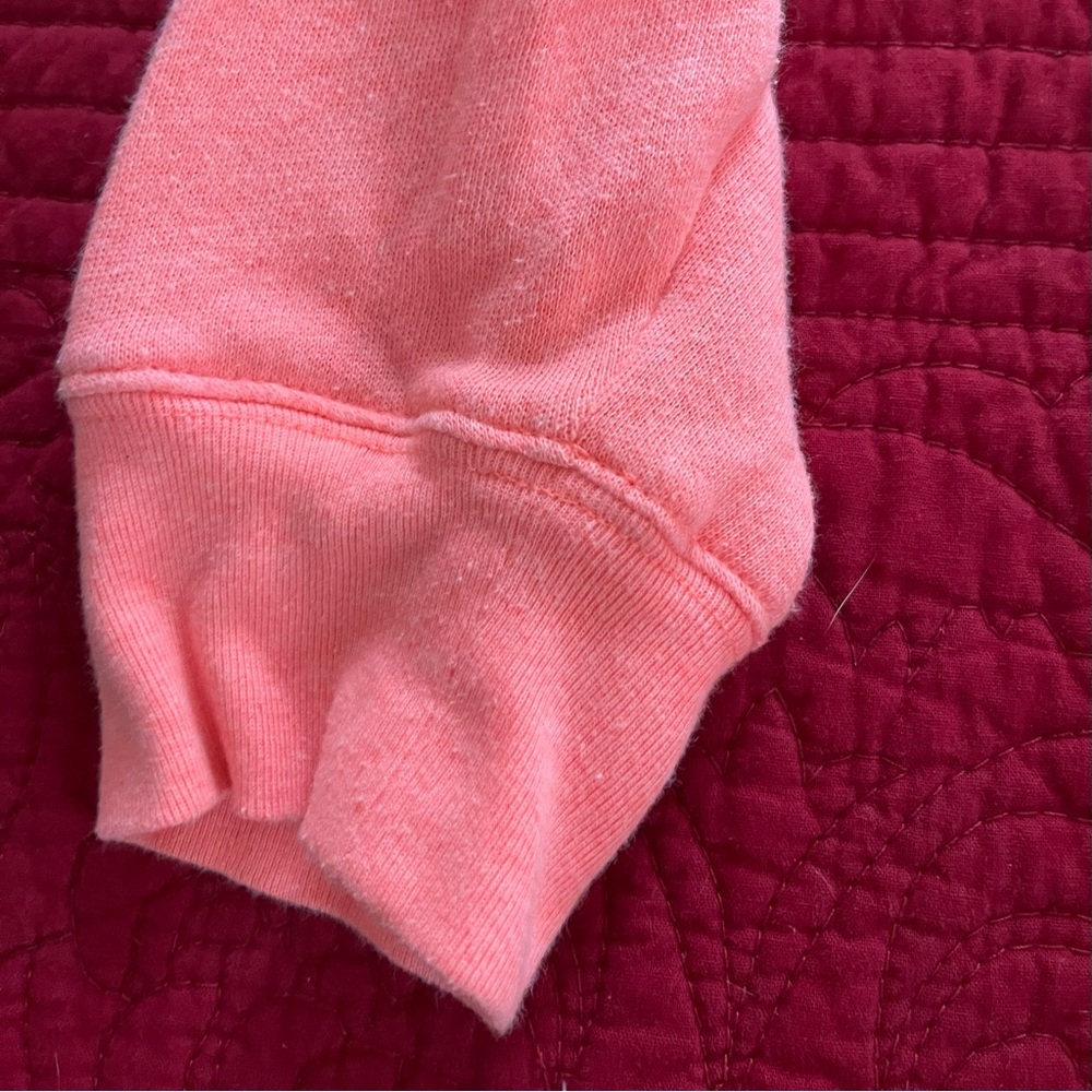 Victoria's Secret PINK Coral Sweatshirt like new Medium - Picture 11 of 13